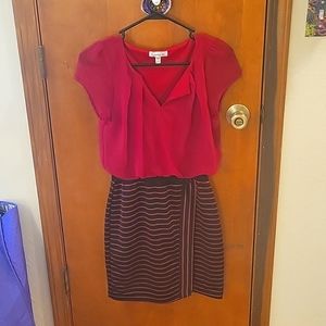 👗Comfortable Red+Black dress by Speechless.